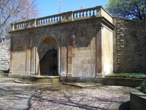 Lower Level of the Italian Cultural Garden in Cleveland