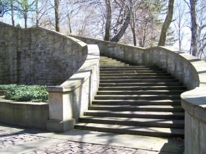 Italian Cultural Garden staircase